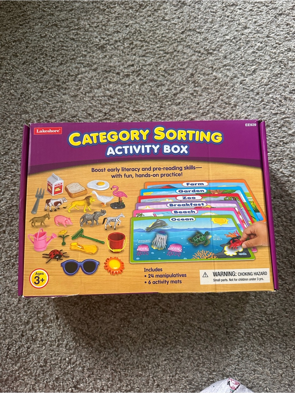 Lakeshore Category Sorting Activity Box
